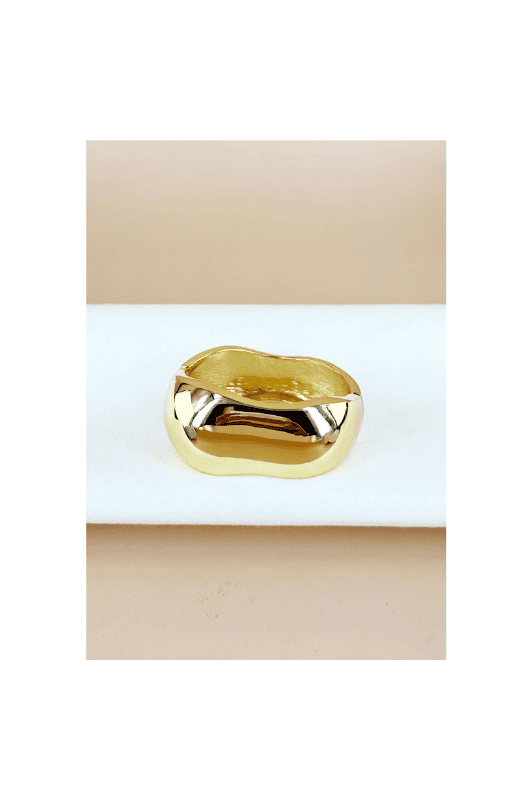 Atelier Paris I Statement armbånd wavy maxi bangle