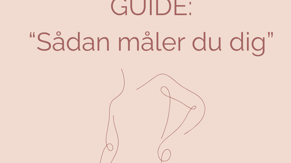 DressLab's størrelsesguide