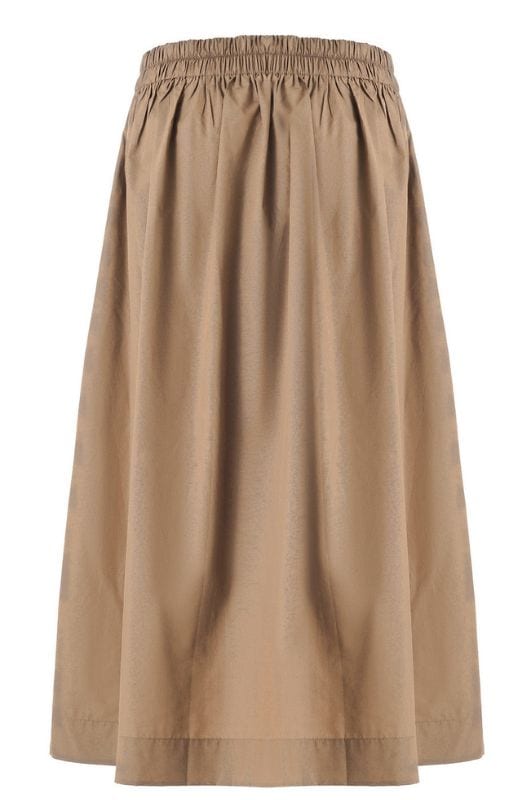 Luxzuz Jansine skirt I Lang nederdel i flot sandfarve