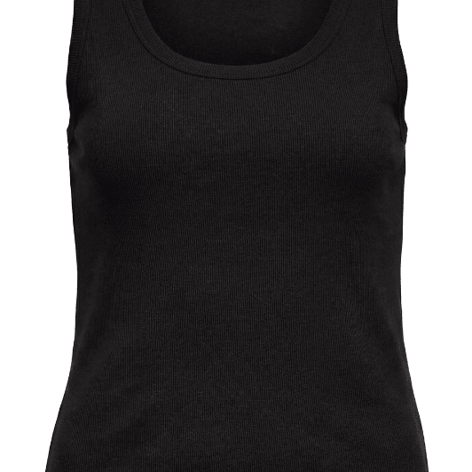 Object Molli tank top i sort I Dresslab
