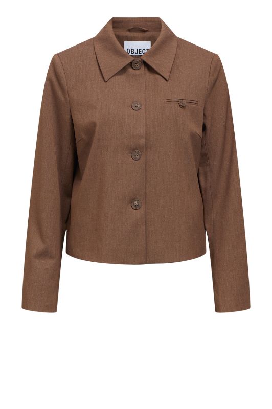Object Lisa blazer I Kort blazer i brun