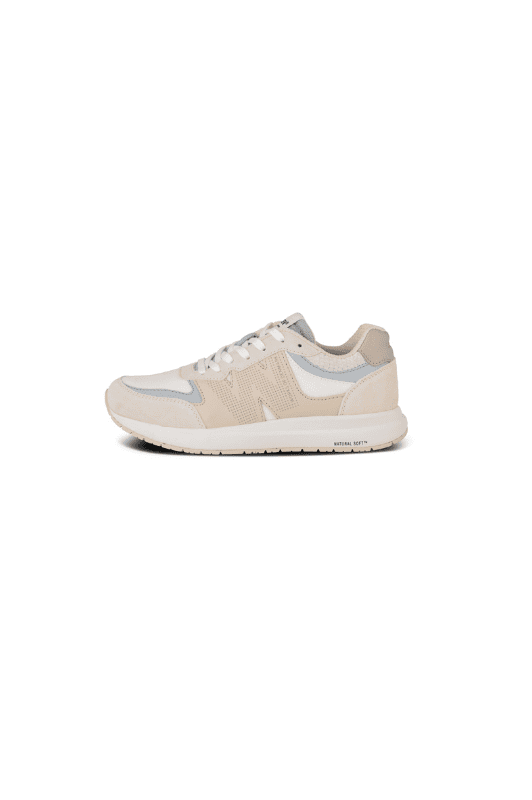 Woden Rigmor reflective sneakers | Ivory hvid