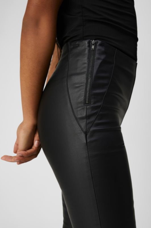 Object Belle coated legging sort