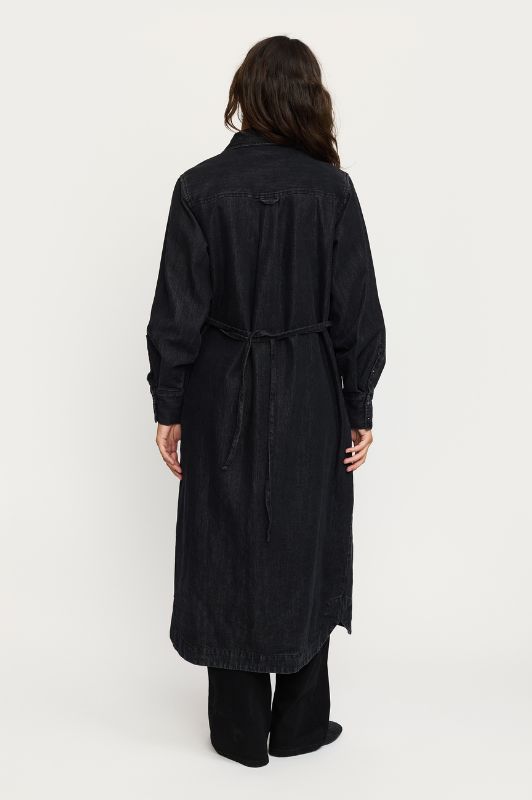 Soft Rebels Keira denimkjole i grå