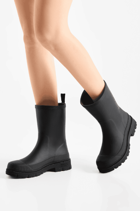WODEN Lia waterproof | Gummistøvle i sort