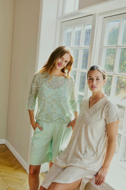 FreeQuent Matter kjole | Guld look kjole med zebralook