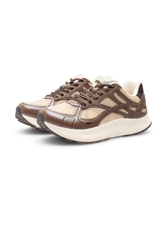 Woden Freja Runner sneakers | Cacao Multi I Dresslab