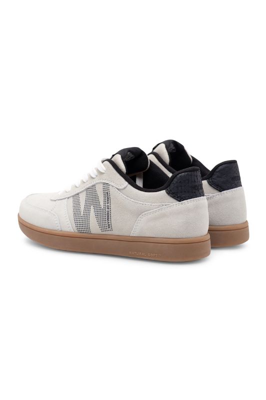 Woden Björk Leather sneakers | Hotte sneakers i lysegrå