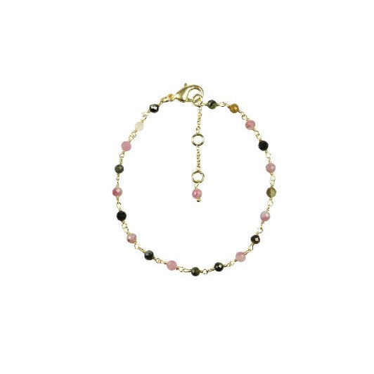 Pure by Nat I Viva armbånd med multifarvede perler