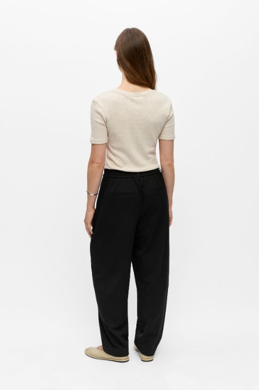 Object Lisa barrel pant sort L32 I Dresslab