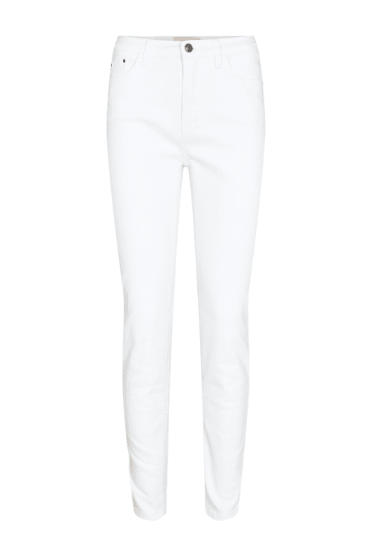 FreeQuent Harlow jeans | Smarte hvide slimfit jeans