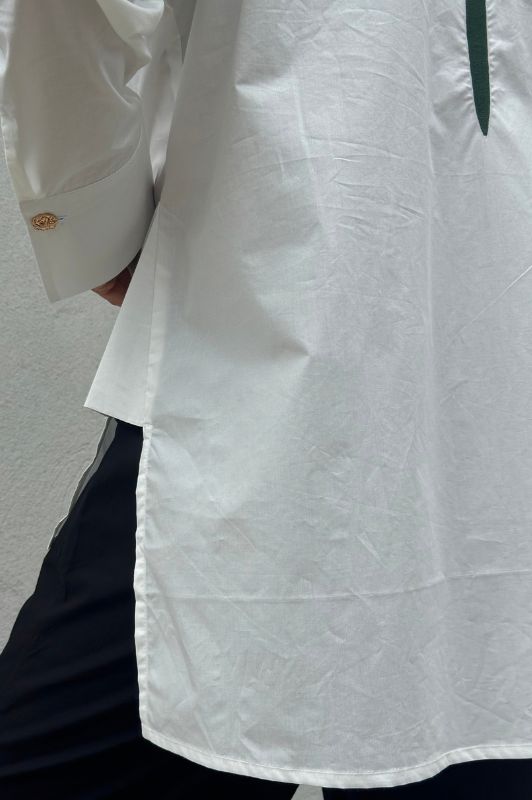 Gaspar Goa logo shirt I Cool skjorte i hvid