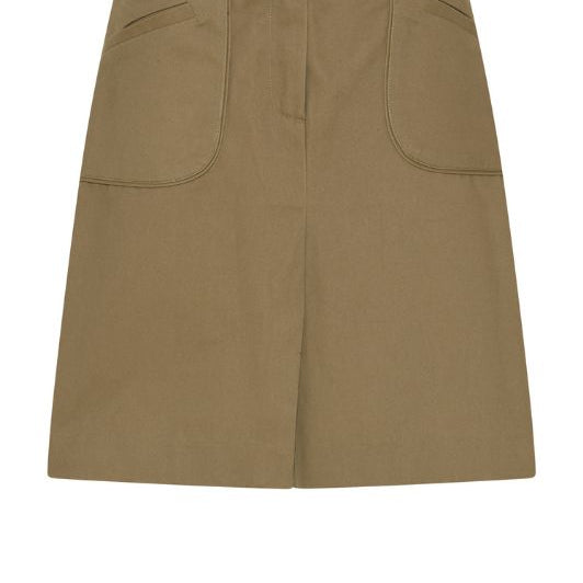 La Rouge Daniella skirt | Cool kort nederdel i khaki