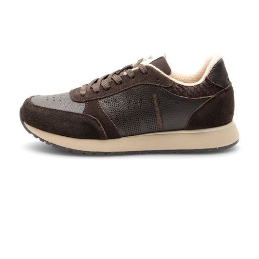 Woden Ronja mix chocolate sneakers | Dresslab