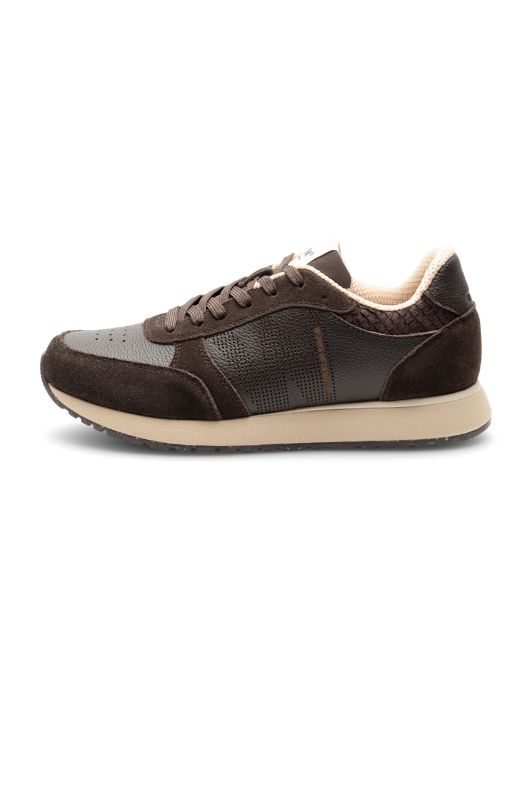 Woden Ronja mix chocolate sneakers | Dresslab