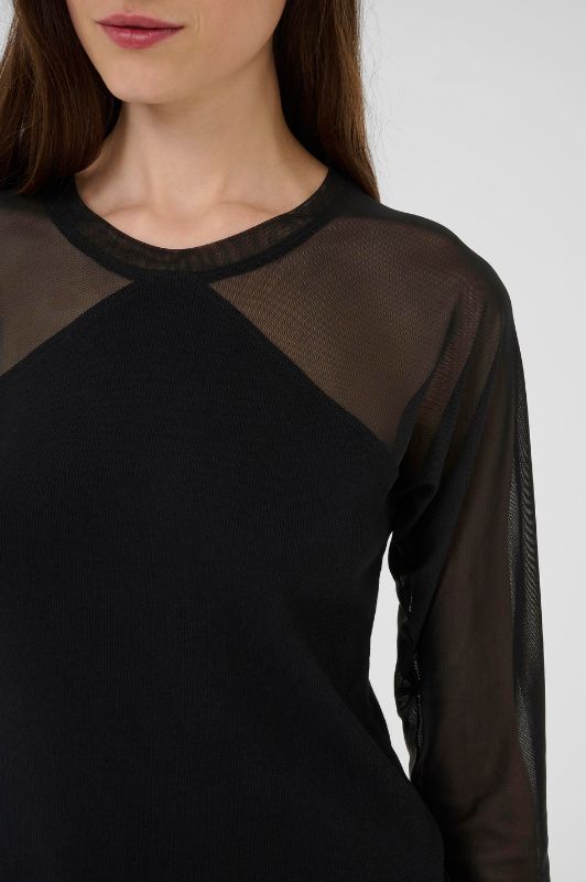 Karen By Simonsen Dafne Mandarina O-neck sort