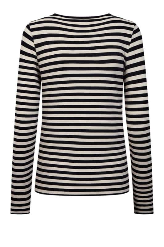 Freequent Liana bluse I Strib sort