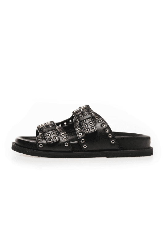 Copenhagen Shoes As Summer I Sort sandal med nitter