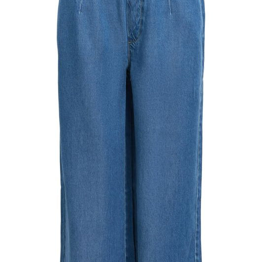 Object Frame culottte denim pant | Cool denim I Dresslab