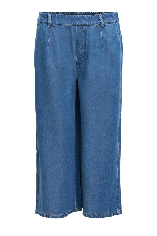 Object Frame culottte denim pant | Cool denim I Dresslab