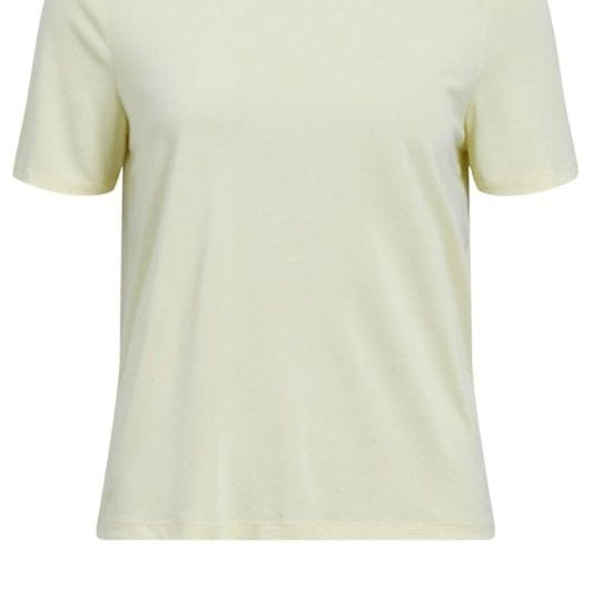 Object Annie t-shirt i gul tencel