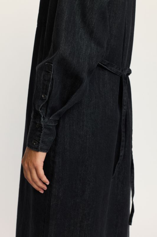 Soft Rebels Keira denimkjole i grå