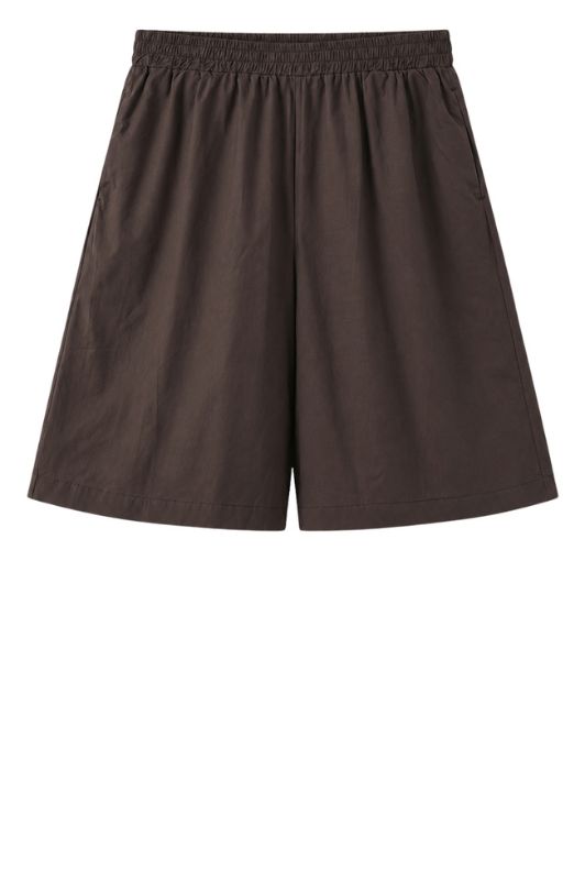 Luxzuz Eiluu shorts | Brune shorts med elastiktalje