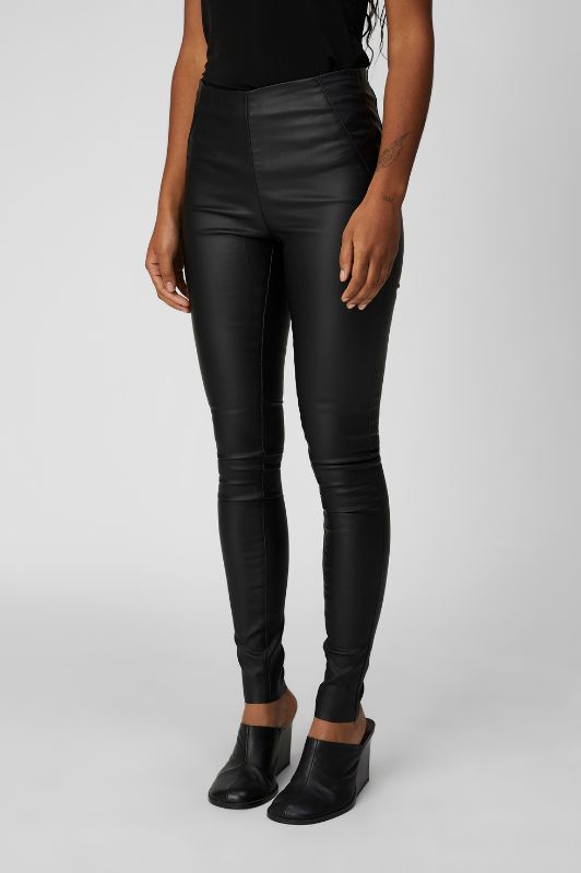 Object Belle coated legging sort