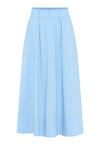 La Rouge Vilma skirt | Poplin nederdel lyseblå