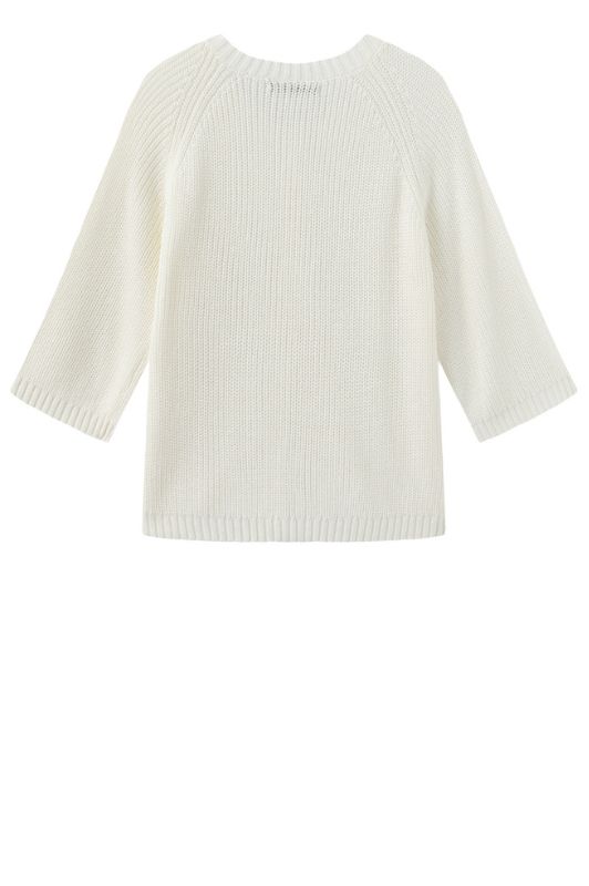Luxzuz Jayneco knit I Strikcardigan i hvid