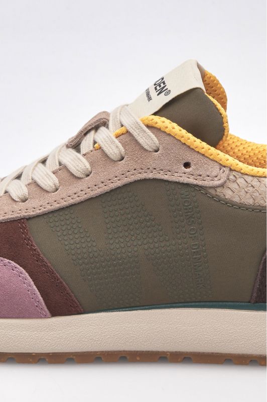 Woden Ronja  | Sneakers i dark algae multi | Bestseller model