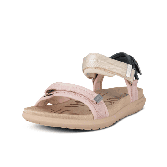 Woden Line lite | Rosa multi damesandal I Perfekt pasform til alle fødder