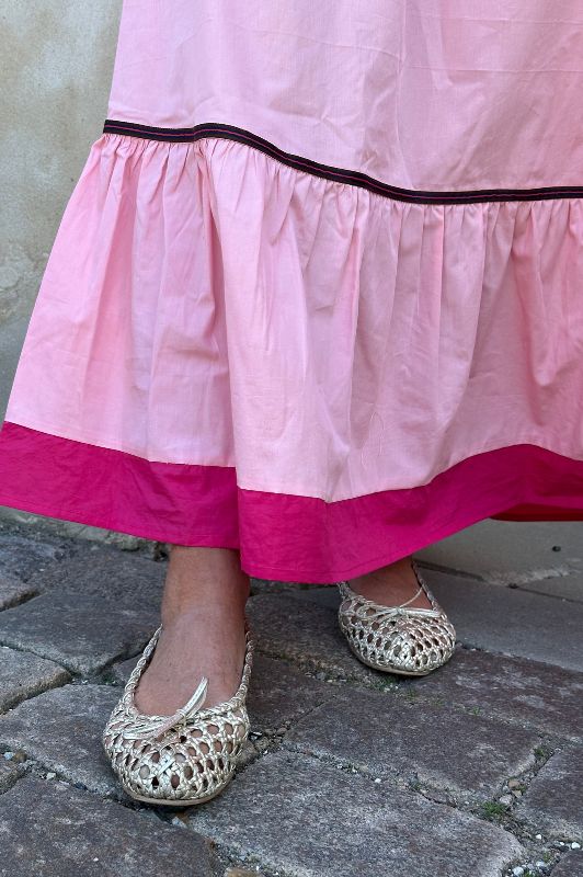 Gaspar Genova dress | Flot rosa kjole I Dresslab