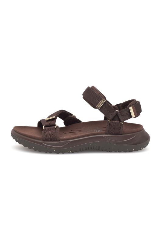 Woden Solvej sandal | NYHED i mørkebrun I Dresslab