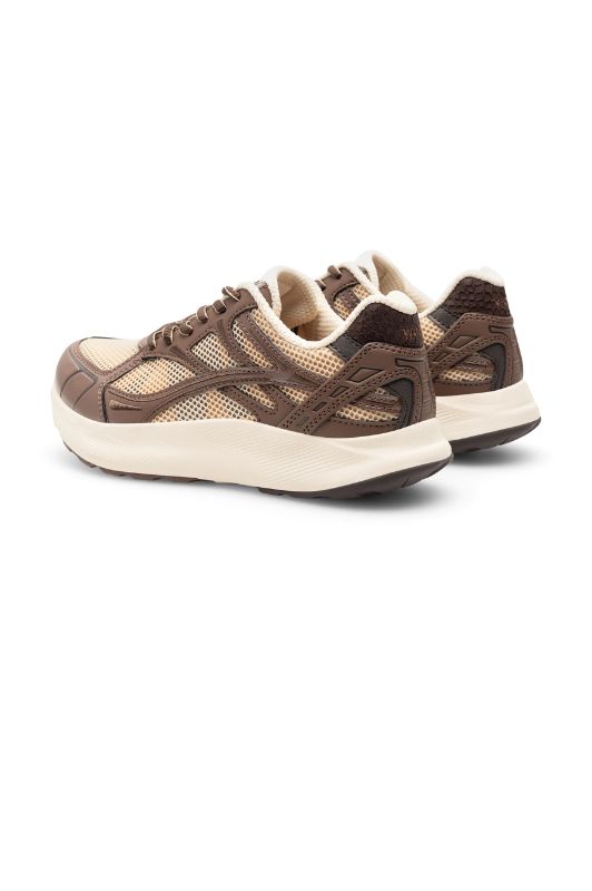 Woden Freja Runner sneakers | Cacao Multi I Dresslab