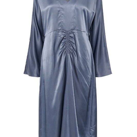 Karen By Simonsen Blanca long Dress | Smuk blå