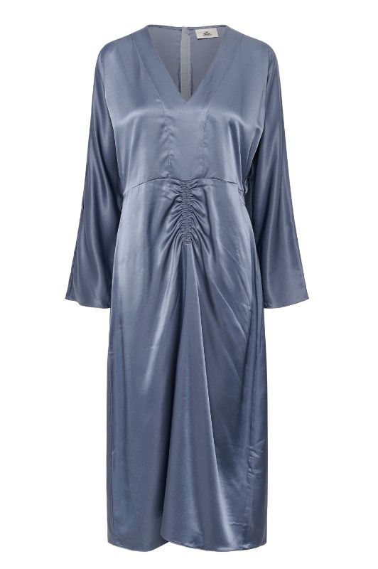 Karen By Simonsen Blanca long Dress | Smuk blå