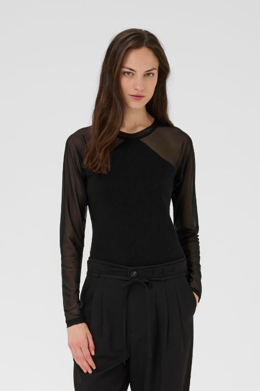 Karen By Simonsen Dafne Mandarina O-neck sort