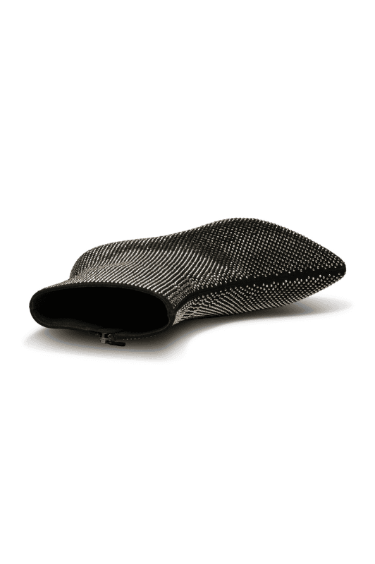 Shoe the Bear Saga Zip | Ruskindsstøvle | Sort med sten