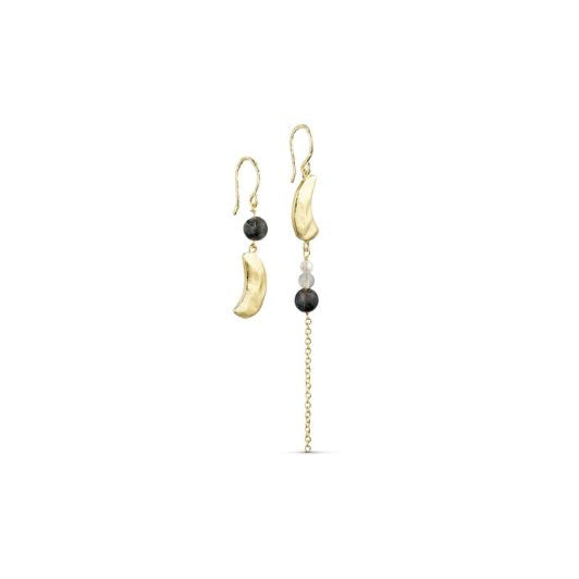 Pure by Nat I Noelle hook ørering børstet guld