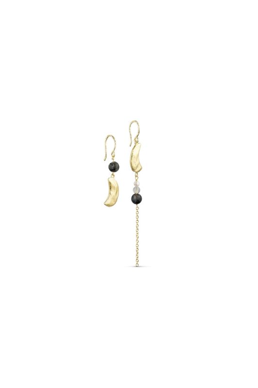 Pure by Nat I Noelle hook ørering børstet guld