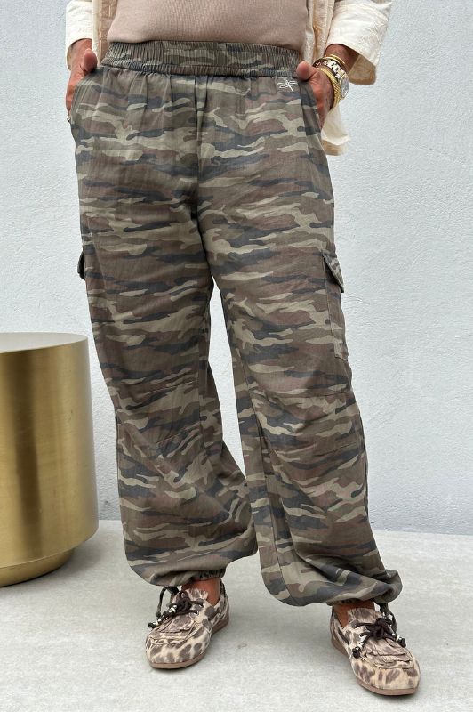 Gaspar Soho camo cargo | Cargobukser i camoflageprint