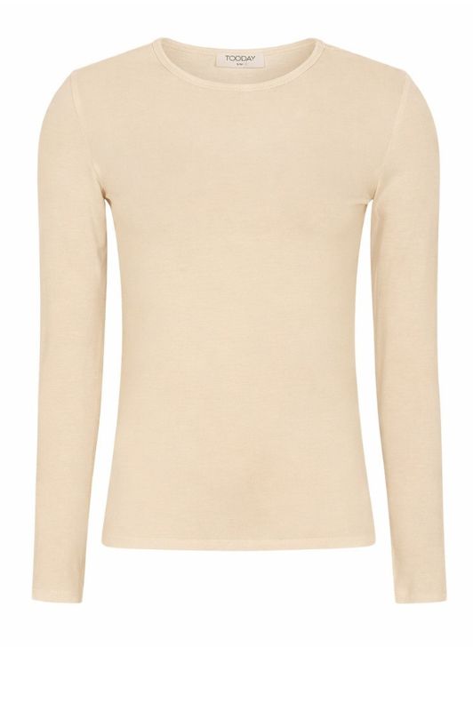 Tooday Penelope l/s t-shirt tencel i creme