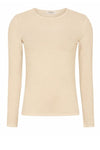 Tooday Penelope l/s t-shirt tencel i creme