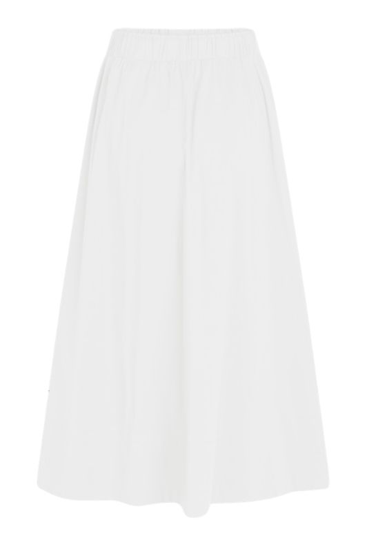 La Rouge Vilma skirt | Poplin nederdel hvid
