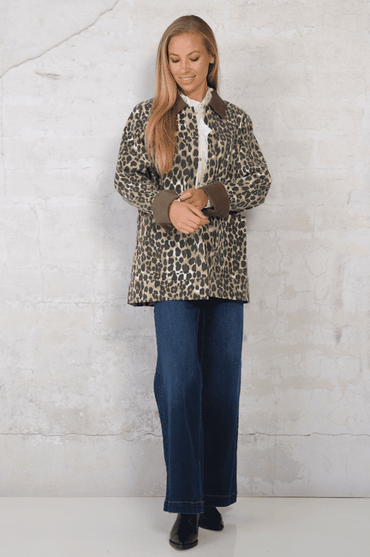 Prepair Leonora jakke | Cool leopard jakke