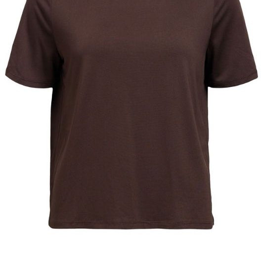 Object Annie t-shirt i brun tencel