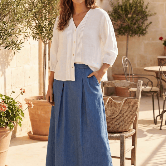 Prepair Pauline nederdel | Bestseller skirt i denim