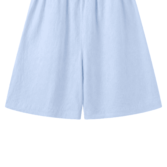 Luxzuz Eiluu shorts | Lyseblå shorts med elastiktalje og lommer