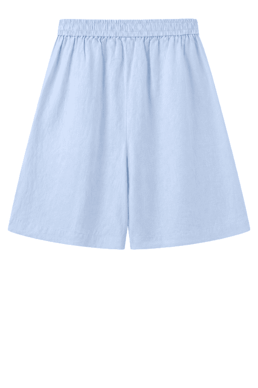 Luxzuz Eiluu shorts | Lyseblå shorts med elastiktalje og lommer